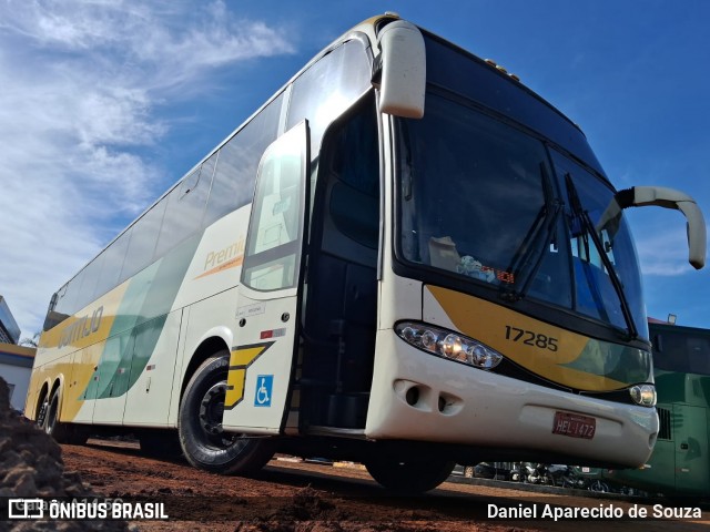 Empresa Gontijo de Transportes 17285 na cidade de Ribeirão Preto, São Paulo, Brasil, por Daniel Aparecido de Souza. Número da foto: #12626446.