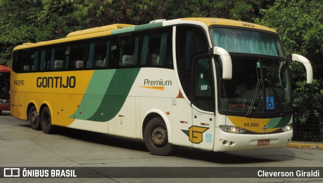 Empresa Gontijo de Transportes 14395 na cidade de São Paulo, São Paulo, Brasil, por Cleverson Giraldi. Número da foto: #12625557.