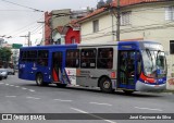 Viação Atual 38.709 na cidade de São Paulo, São Paulo, Brasil, por José Geyvson da Silva. Número da foto: #:id.