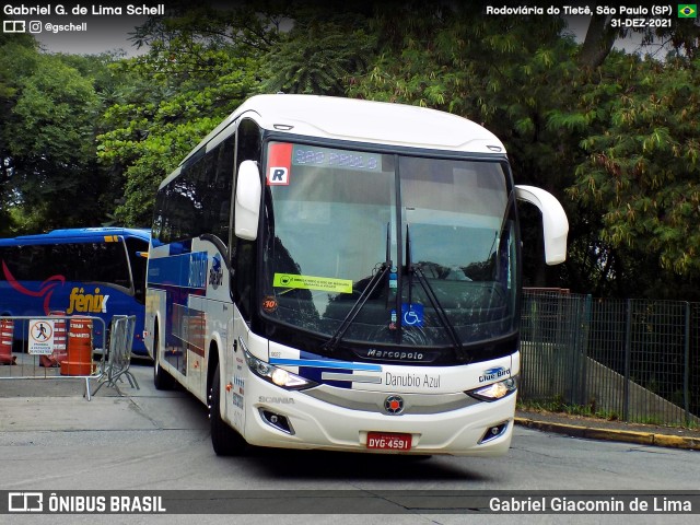 VIDA - Viação Danúbio Azul 19022 na cidade de São Paulo, São Paulo, Brasil, por Gabriel Giacomin de Lima. Número da foto: #12628390.
