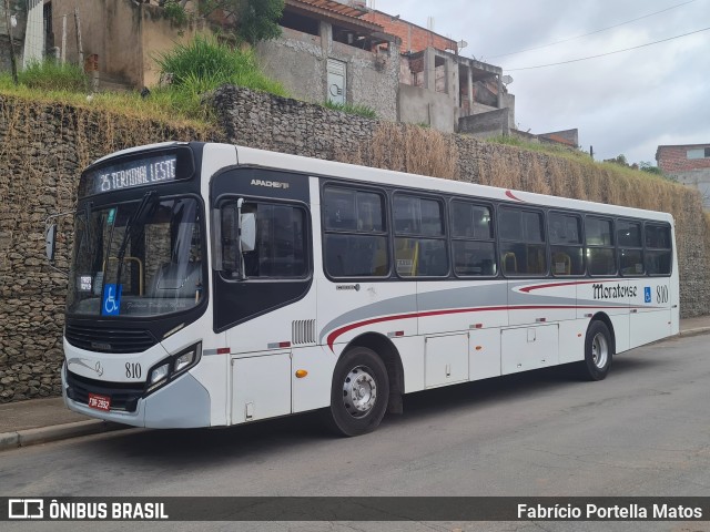 Auto Ônibus Moratense 810 na cidade de Francisco Morato, São Paulo, Brasil, por Fabrício Portella Matos. Número da foto: #12627904.