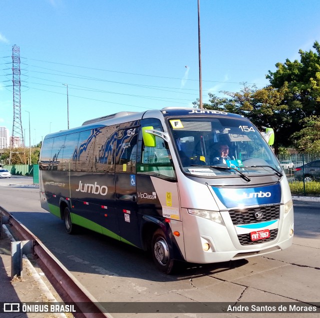 Jumbo Turismo 154 na cidade de São Paulo, São Paulo, Brasil, por Andre Santos de Moraes. Número da foto: #12627385.