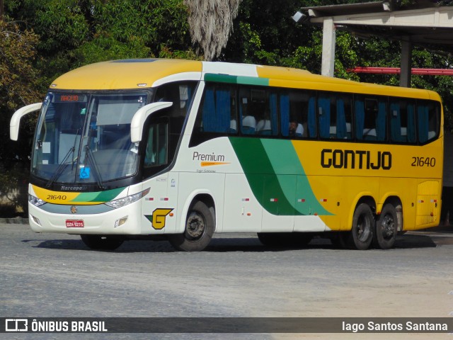 Empresa Gontijo de Transportes 21640 na cidade de Eunápolis, Bahia, Brasil, por Iago Santos Santana. Número da foto: #12629097.