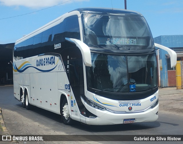 Viação Ouro e Prata 1019 na cidade de Porto Alegre, Rio Grande do Sul, Brasil, por Gabriel da Silva Ristow. Número da foto: #12627861.