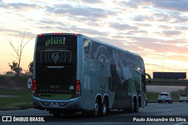 Viação Garcia 88167 na cidade de Mairinque, São Paulo, Brasil, por Paulo Alexandre da Silva. Número da foto: #12628114.