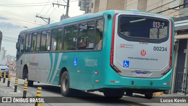 Auto Viação Urubupungá 00234 na cidade de Osasco, São Paulo, Brasil, por Lucas Kevin. Número da foto: #12627273.