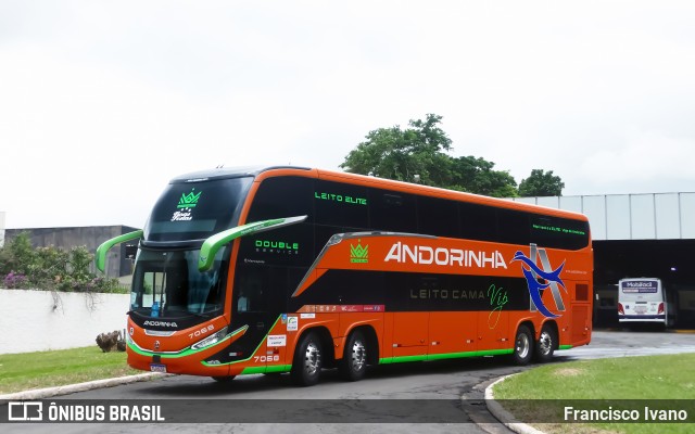 Empresa de Transportes Andorinha 7068 na cidade de Ourinhos, São Paulo, Brasil, por Francisco Ivano. Número da foto: #12629654.