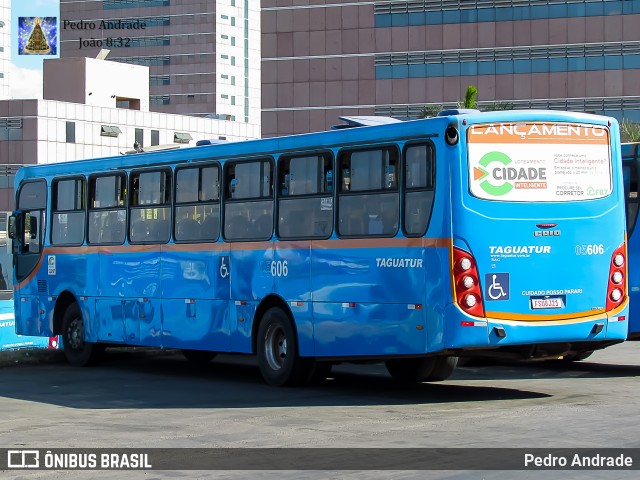 Taguatur - Taguatinga Transporte e Turismo 05606 na cidade de Taguatinga, Distrito Federal, Brasil, por Pedro Andrade. Número da foto: #12627315.