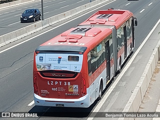 Subus 9646 na cidade de Cerrillos, Santiago, Metropolitana de Santiago, Chile, por Benjamín Tomás Lazo Acuña. Número da foto: #12629006.