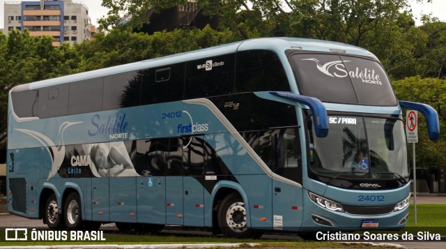 Expresso Satélite Norte 24012 na cidade de Florianópolis, Santa Catarina, Brasil, por Cristiano Soares da Silva. Número da foto: #12629397.