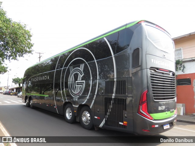 Viação Garcia 86139 na cidade de Foz do Iguaçu, Paraná, Brasil, por Danilo Danibus. Número da foto: #12629816.