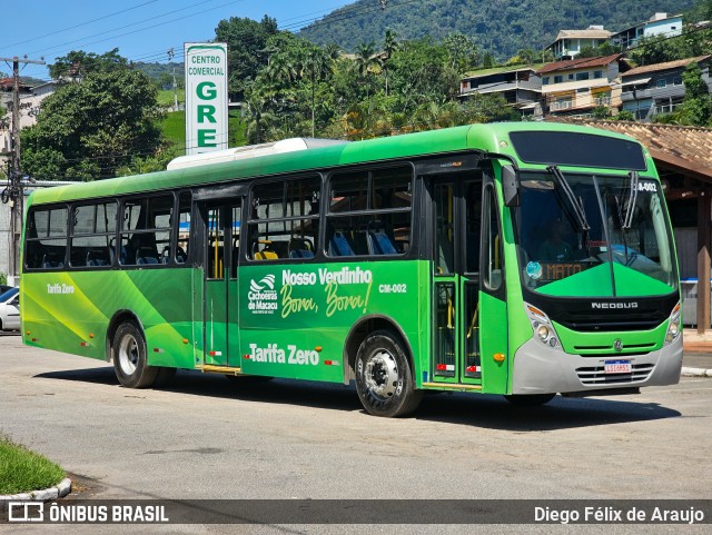 Ouro Negro Transportes e Turismo CM-002 na cidade de Cachoeiras de Macacu, Rio de Janeiro, Brasil, por Diego Félix de Araujo. Número da foto: #12628175.