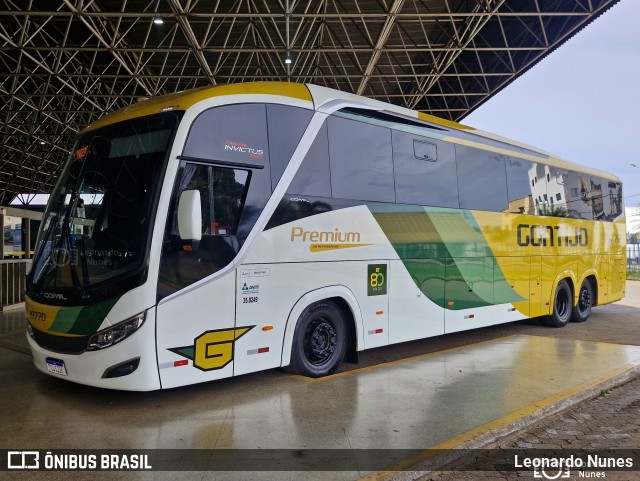 Empresa Gontijo de Transportes 19770 na cidade de Patos de Minas, Minas Gerais, Brasil, por Leonardo Nunes. Número da foto: #12627416.