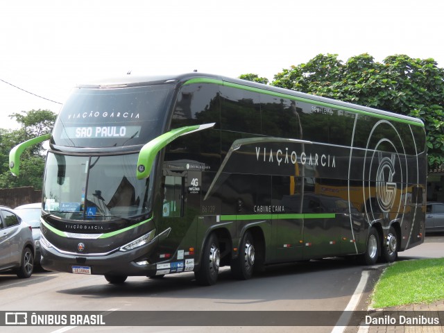 Viação Garcia 86139 na cidade de Foz do Iguaçu, Paraná, Brasil, por Danilo Danibus. Número da foto: #12629824.