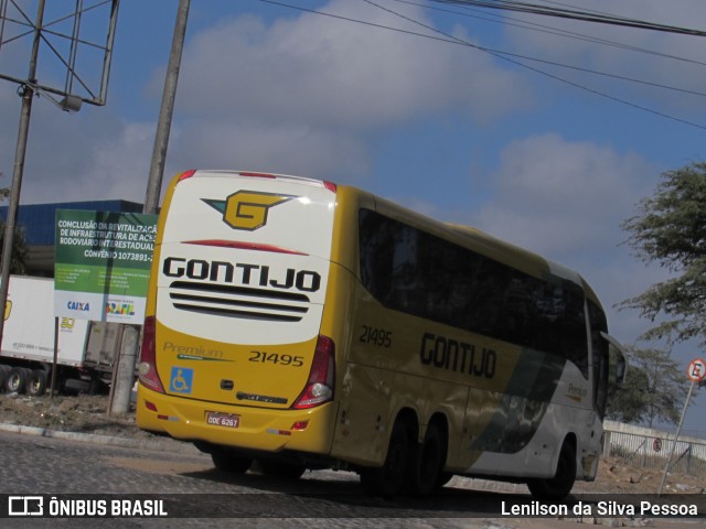 Empresa Gontijo de Transportes 21495 na cidade de Caruaru, Pernambuco, Brasil, por Lenilson da Silva Pessoa. Número da foto: #12628140.
