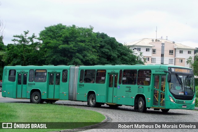 Auto Viação São José dos Pinhais EB608 na cidade de Curitiba, Paraná, Brasil, por Robert Matheus De Morais Oliveira. Número da foto: #12628730.