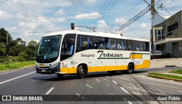 Transur - Transporte Rodoviário Mansur 4000 na cidade de Juiz de Fora, Minas Gerais, Brasil, por Juan Pablo. Número da foto: #12628094.