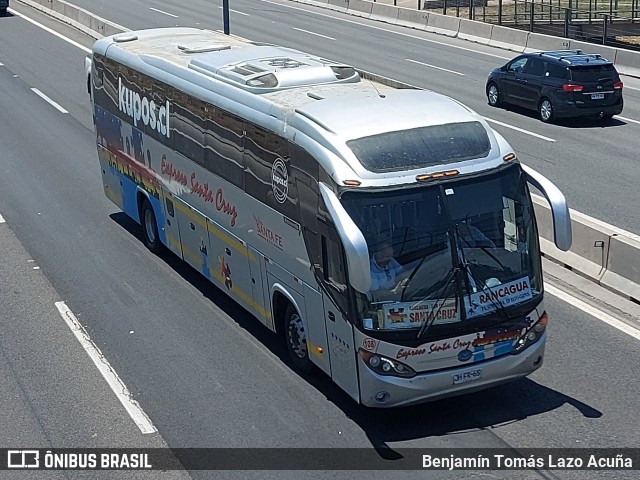 Expreso Santa Cruz 108 na cidade de Cerrillos, Santiago, Metropolitana de Santiago, Chile, por Benjamín Tomás Lazo Acuña. Número da foto: #12629896.