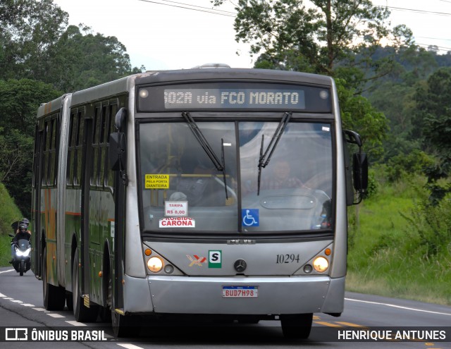 Rápido Campinas 10294 na cidade de Franco da Rocha, São Paulo, Brasil, por HENRIQUE ANTUNES. Número da foto: #12627105.