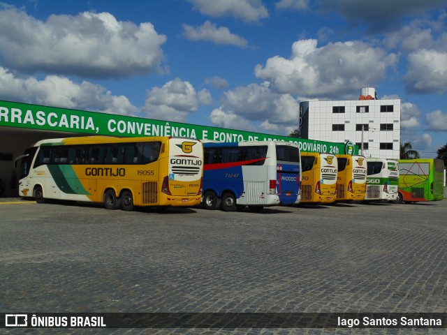 Empresa Gontijo de Transportes 19055 na cidade de Eunápolis, Bahia, Brasil, por Iago Santos Santana. Número da foto: #12629162.