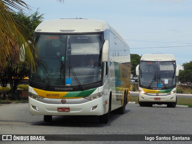 Empresa Gontijo de Transportes 18785 na cidade de Eunápolis, Bahia, Brasil, por Iago Santos Santana. Número da foto: #12629111.