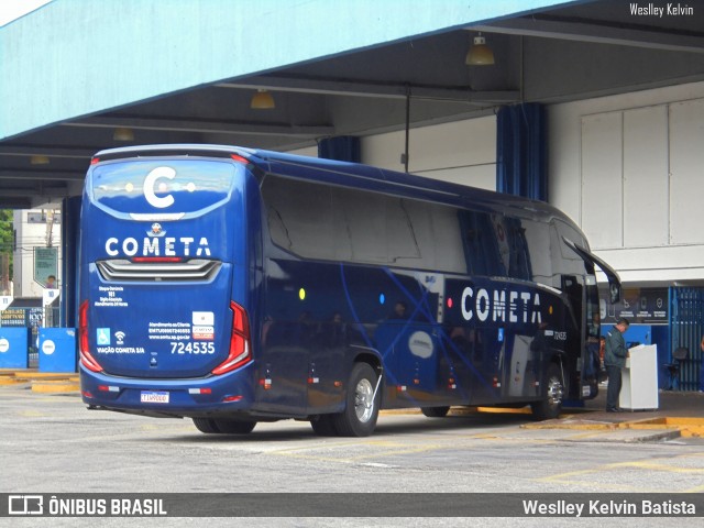 Viação Cometa 724535 na cidade de Sorocaba, São Paulo, Brasil, por Weslley Kelvin Batista. Número da foto: #12627465.
