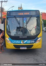 Viação União 3699 na cidade de Viçosa, Minas Gerais, Brasil, por Antonio Silva. Número da foto: #12628266.