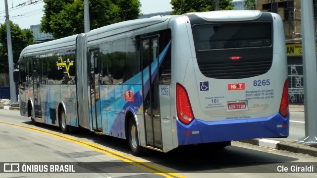 Next Mobilidade - ABC Sistema de Transporte 8265 na cidade de São Paulo, São Paulo, Brasil, por Cle Giraldi. ID da foto: 11833857.