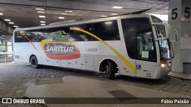 Saritur - Santa Rita Transporte Urbano e Rodoviário 13000 na cidade de Belo Horizonte, Minas Gerais, Brasil, por Fábio Paixão. ID da foto: 11832370.