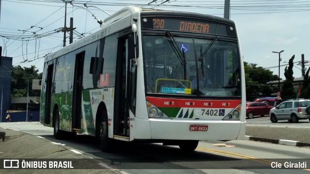 Next Mobilidade - ABC Sistema de Transporte 7402 na cidade de São Paulo, São Paulo, Brasil, por Cle Giraldi. Número da foto: #11833814.