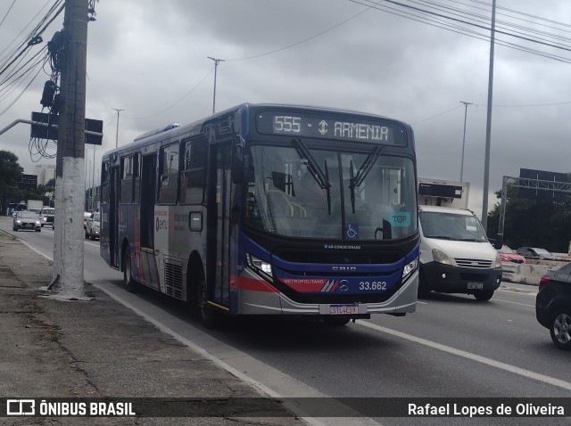 Guarulhos Transportes 33.662 na cidade de São Paulo, São Paulo, Brasil, por Rafael Lopes de Oliveira. Número da foto: #11832880.