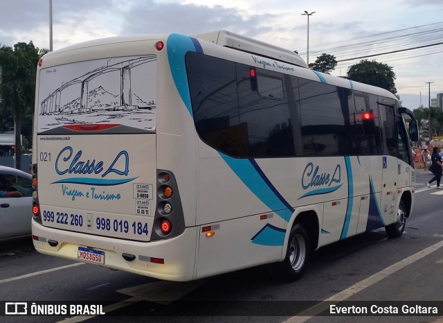 Classe A Viagem e Turismo 021 na cidade de Cariacica, Espírito Santo, Brasil, por Everton Costa Goltara. ID da foto: 11832226.