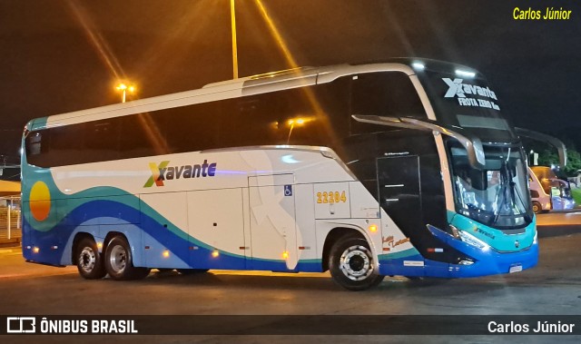 Viação Xavante 22204 na cidade de Goiânia, Goiás, Brasil, por Carlos Júnior. ID da foto: 11833358.