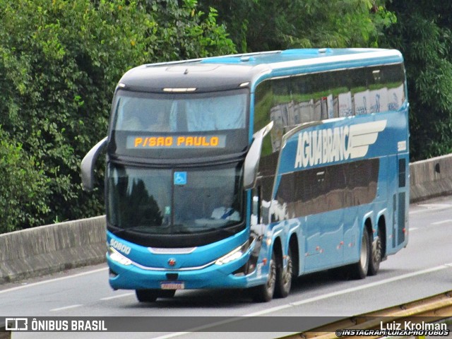 Viação Águia Branca 50800 na cidade de Aparecida, São Paulo, Brasil, por Luiz Krolman. ID da foto: 11832989.