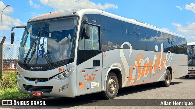 Smile Transportes e Turismo 741 na cidade de Paulínia, São Paulo, Brasil, por Allan Henrique. ID da foto: 11832775.