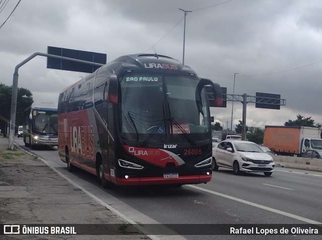 Lirabus 26005 na cidade de São Paulo, São Paulo, Brasil, por Rafael Lopes de Oliveira. ID da foto: 11832889.