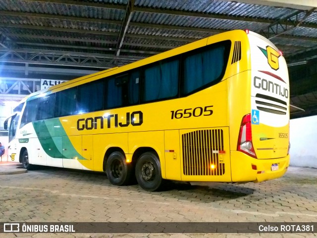 Empresa Gontijo de Transportes 16505 na cidade de Ipatinga, Minas Gerais, Brasil, por Celso ROTA381. Número da foto: #11856844.