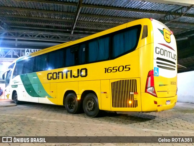 Empresa Gontijo de Transportes 16505 na cidade de Ipatinga, Minas Gerais, Brasil, por Celso ROTA381. ID da foto: 11856844.