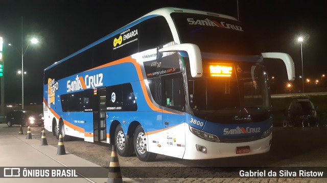 VUSC - Viação União Santa Cruz 3800 na cidade de Gravataí, Rio Grande do Sul, Brasil, por Gabriel da Silva Ristow. Número da foto: #11856373.