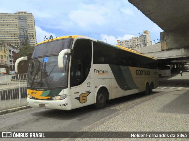 Empresa Gontijo de Transportes 14950 na cidade de Belo Horizonte, Minas Gerais, Brasil, por Helder Fernandes da Silva. ID da foto: 11856918.