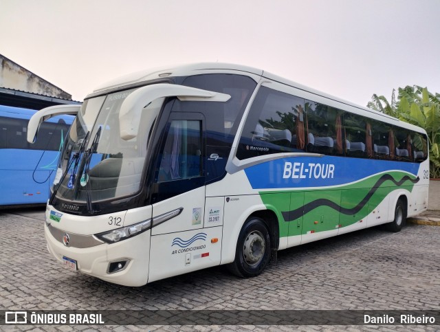 Bel-Tour Transportes e Turismo 312 na cidade de Valença, Rio de Janeiro, Brasil, por Danilo  Ribeiro. ID da foto: 11855674.