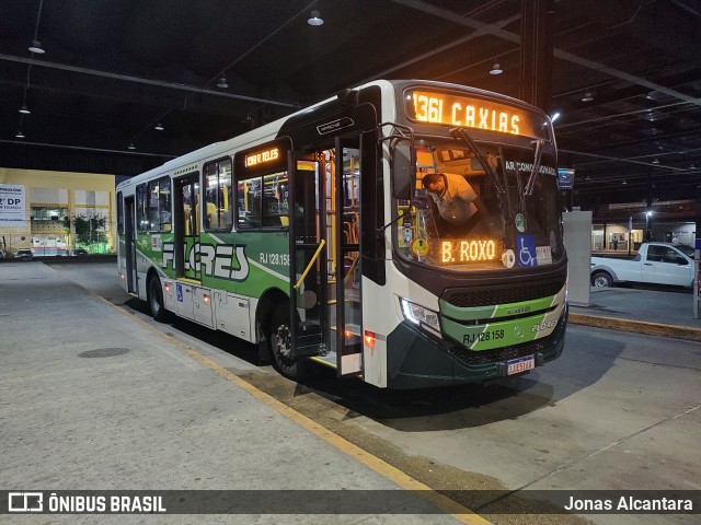 Transportes Flores RJ 128.158 na cidade de Nova Iguaçu, Rio de Janeiro, Brasil, por Jonas Alcantara. ID da foto: 11856081.