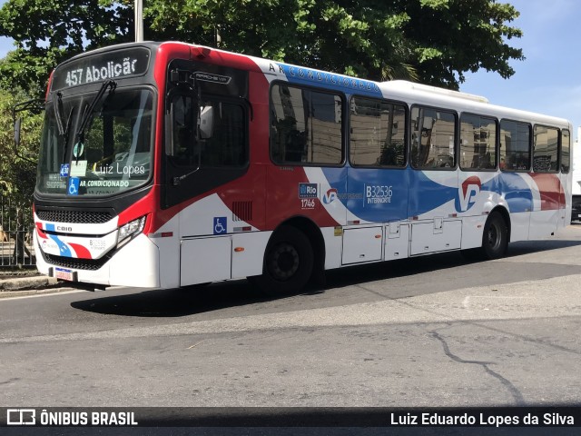 Viação Pavunense B32536 na cidade de Rio de Janeiro, Rio de Janeiro, Brasil, por Luiz Eduardo Lopes da Silva. Número da foto: #11855850.