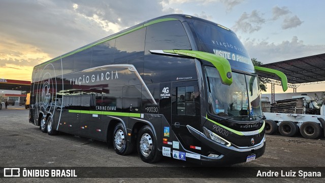 Viação Garcia 90030 na cidade de Cambé, Paraná, Brasil, por Andre Luiz Spana. Número da foto: #11857789.
