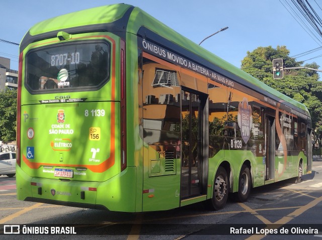 TRANSPPASS - Transporte de Passageiros 8 1139 na cidade de São Paulo, São Paulo, Brasil, por Rafael Lopes de Oliveira. Número da foto: #11856388.