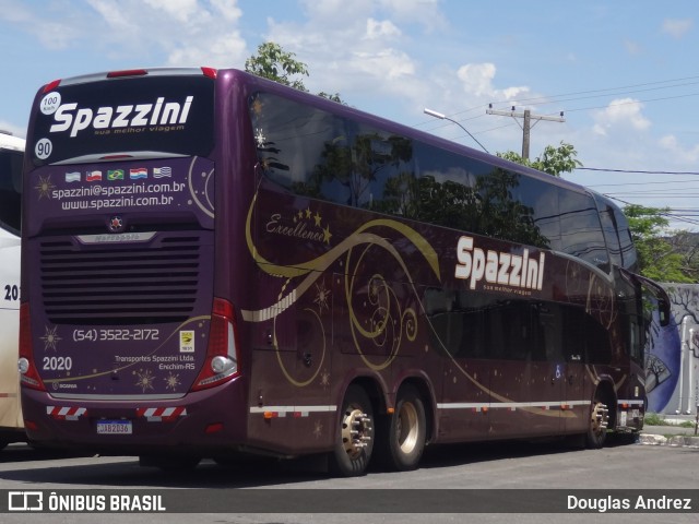 Spazzini Transportes 2020 na cidade de Trindade, Goiás, Brasil, por Douglas Andrez. ID da foto: 11855528.