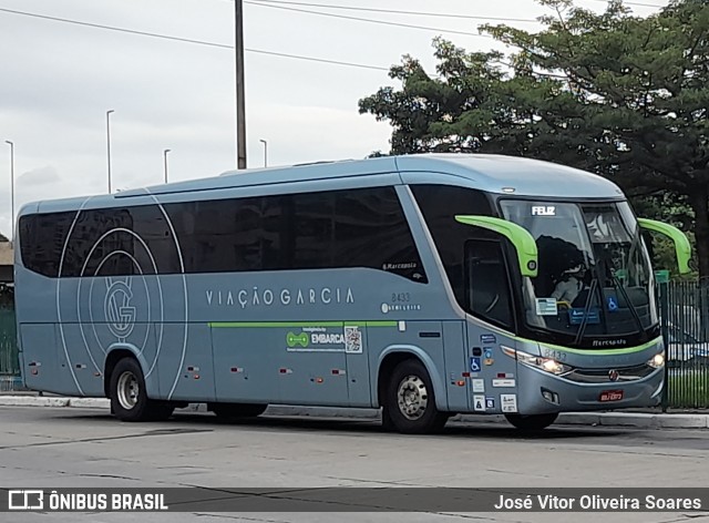 Viação Garcia 8433 na cidade de São Paulo, São Paulo, Brasil, por José Vitor Oliveira Soares. Número da foto: #11855980.