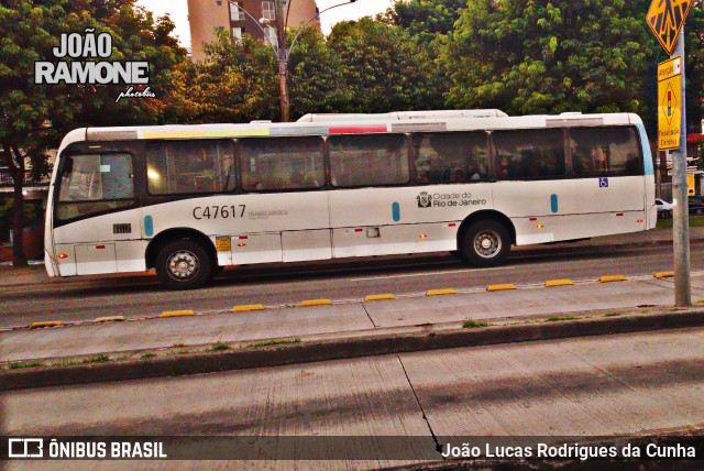 Viação Redentor C47617 na cidade de Rio de Janeiro, Rio de Janeiro, Brasil, por João Lucas Rodrigues da Cunha. ID da foto: 11855987.