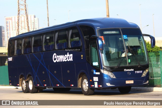 Viação Cometa 715117 na cidade de São Paulo, São Paulo, Brasil, por Paulo Henrique Pereira Borges. ID da foto: 11857362.