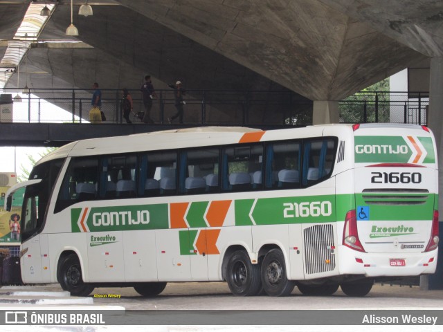 Empresa Gontijo de Transportes 21660 na cidade de Fortaleza, Ceará, Brasil, por Alisson Wesley. ID da foto: 11855999.